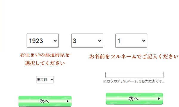 入力フォームイメージ