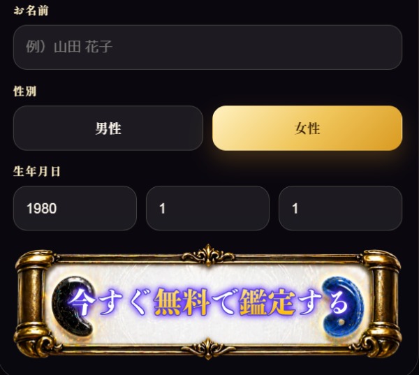 入力フォームイメージ
